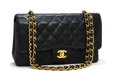 chanel black medium classic flap|chanel vintage classic flap.